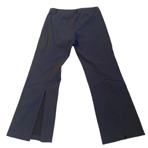 Express Stretch Gray Sz 11/12 Reg Zipper/Brace/Button Taiwan Hem Back w/zipper - Picture 4 of 7